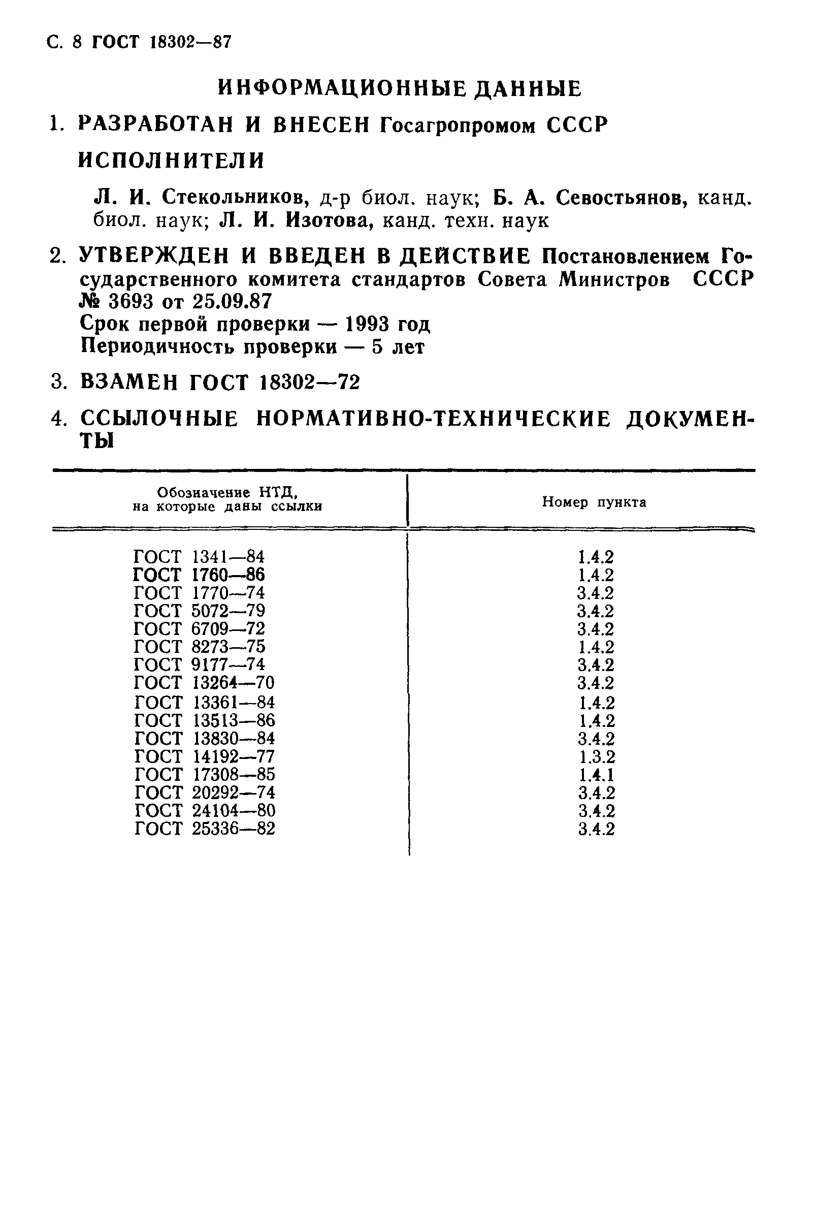 ГОСТ 18302-87