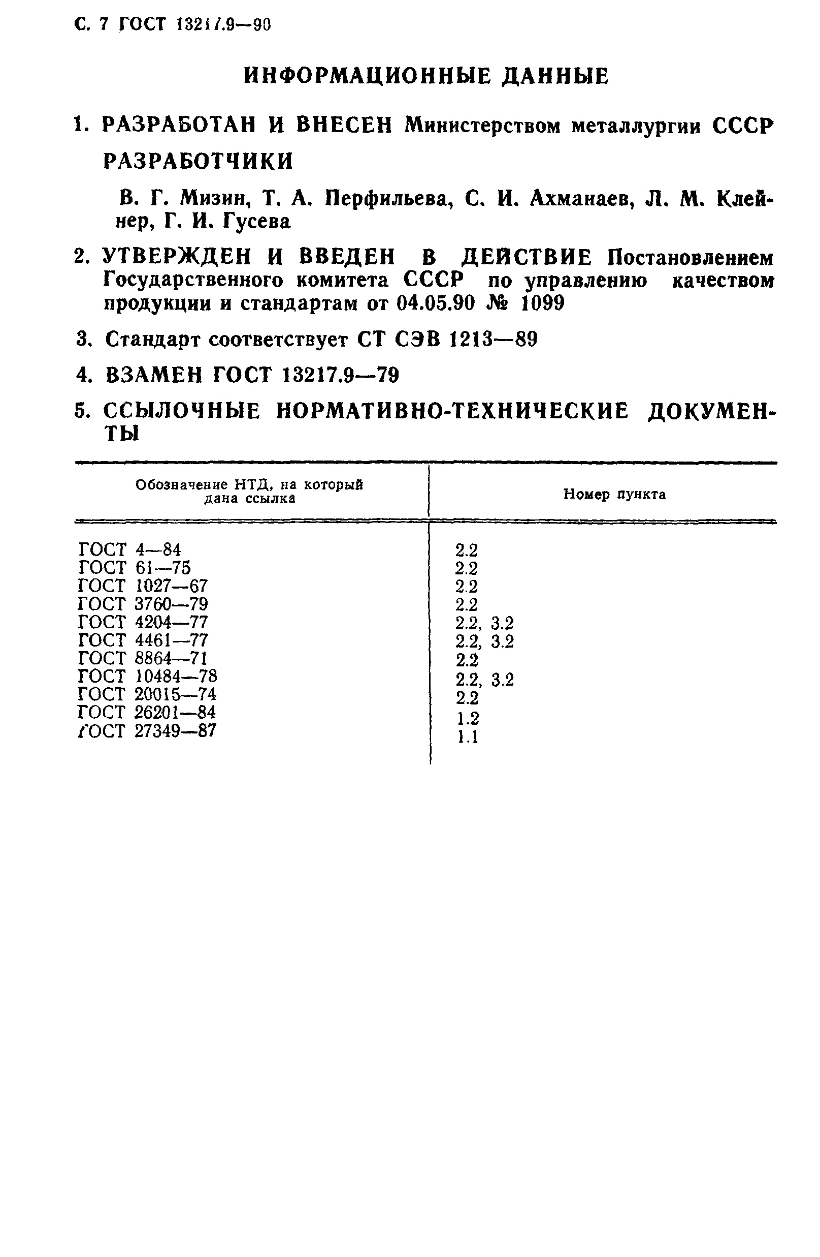 ГОСТ 13217.9-90