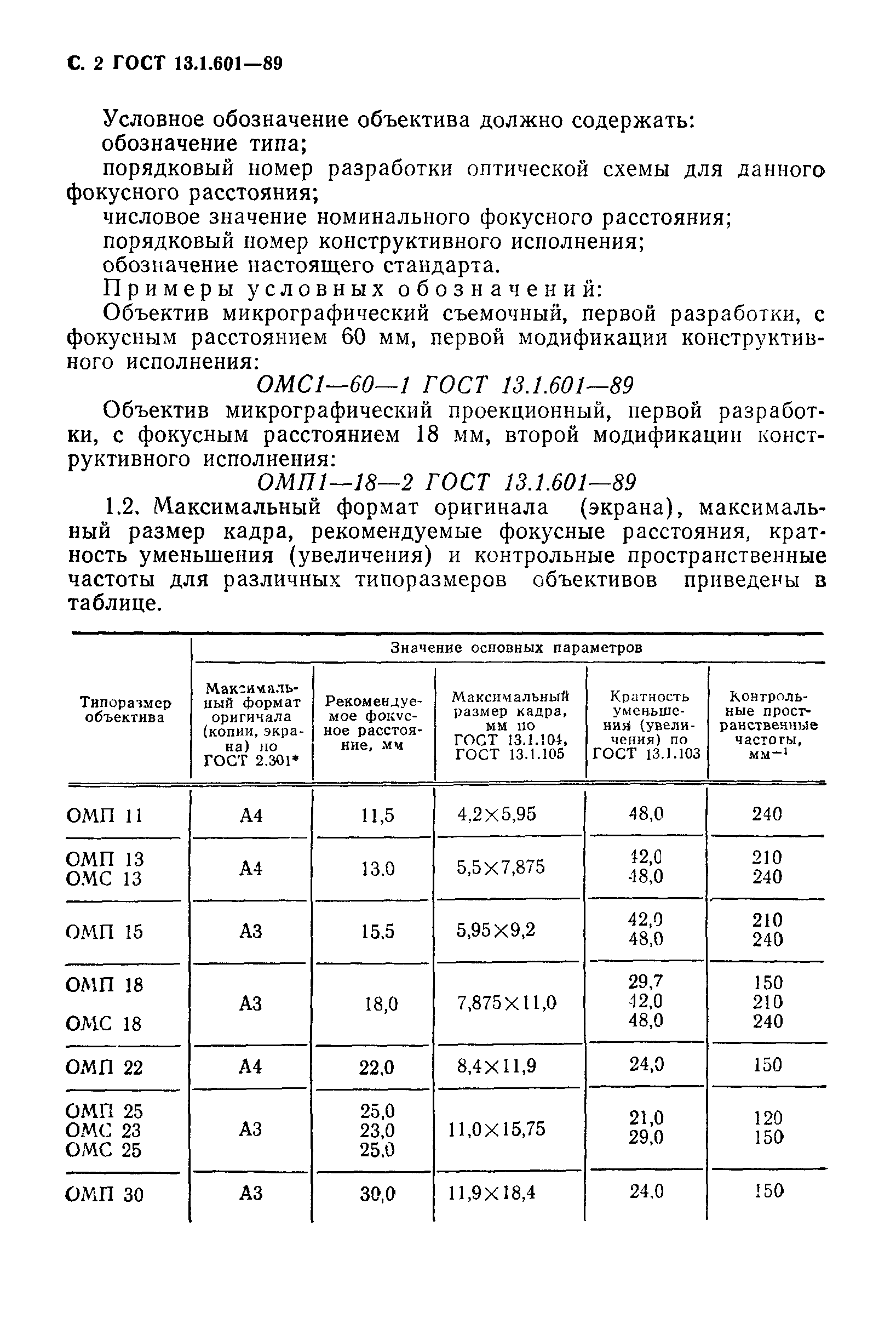 ГОСТ 13.1.601-89