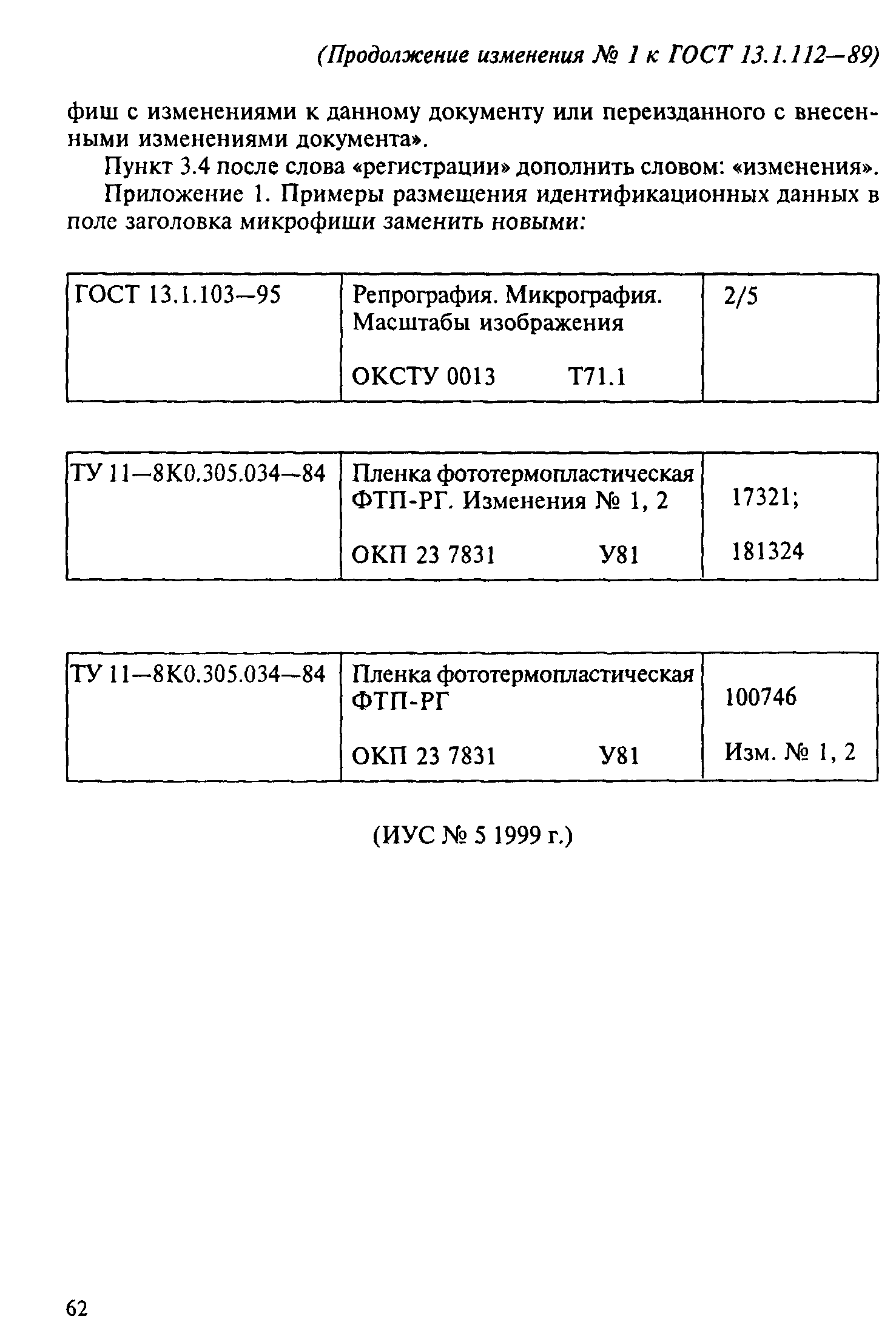 ГОСТ 13.1.112-89