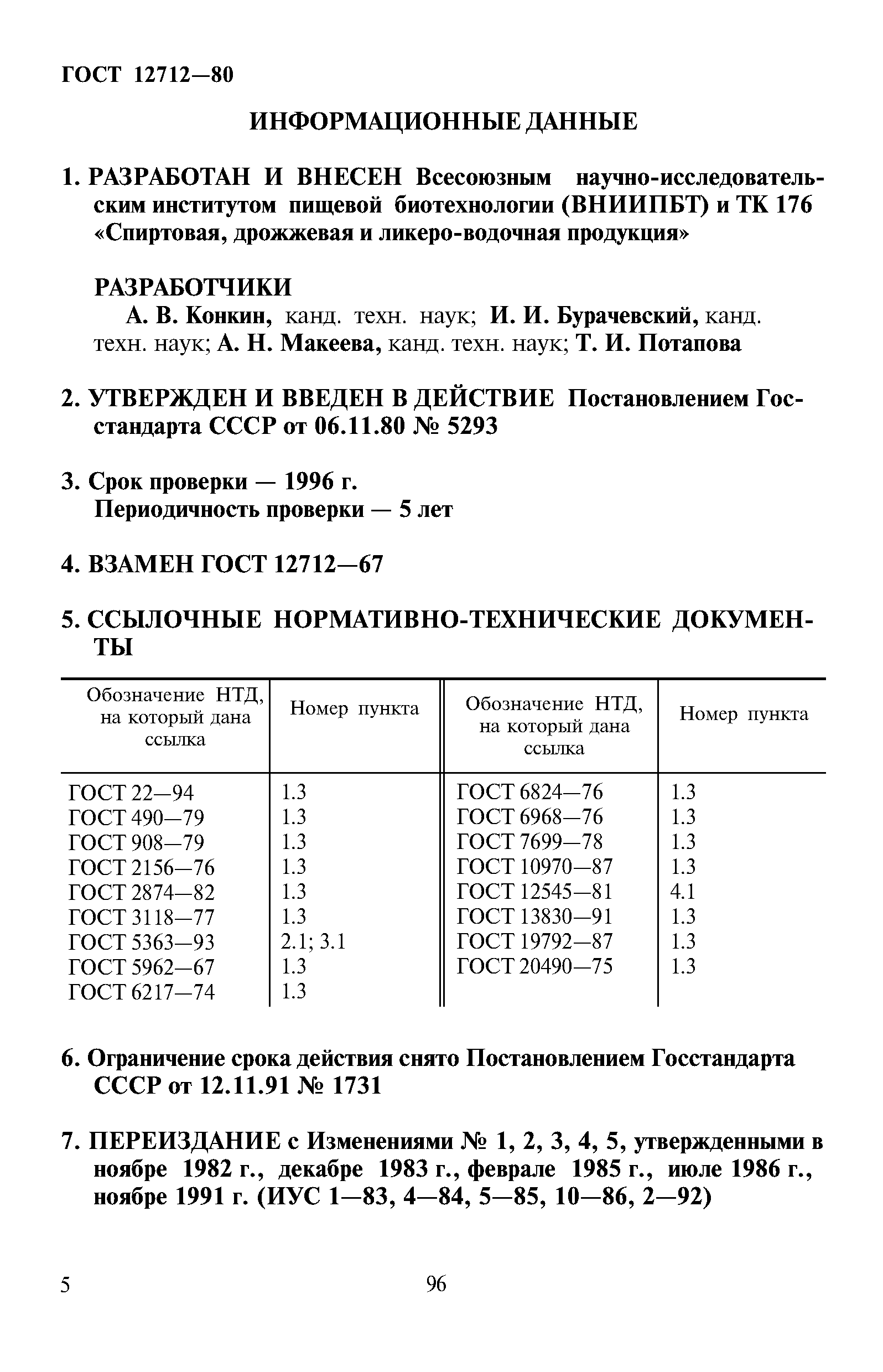 ГОСТ 12712-80