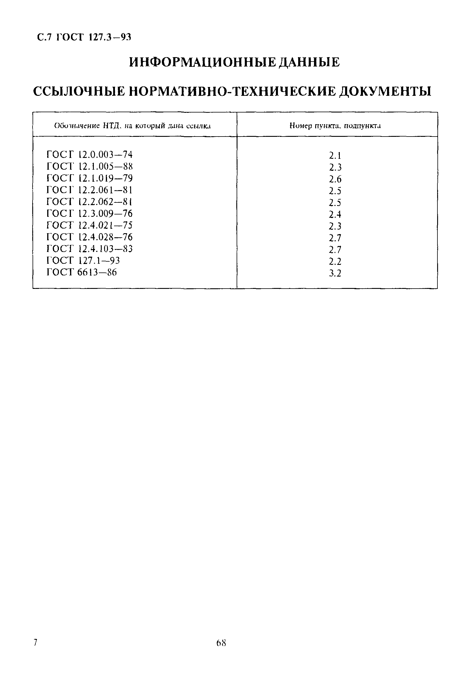 ГОСТ 127.3-93