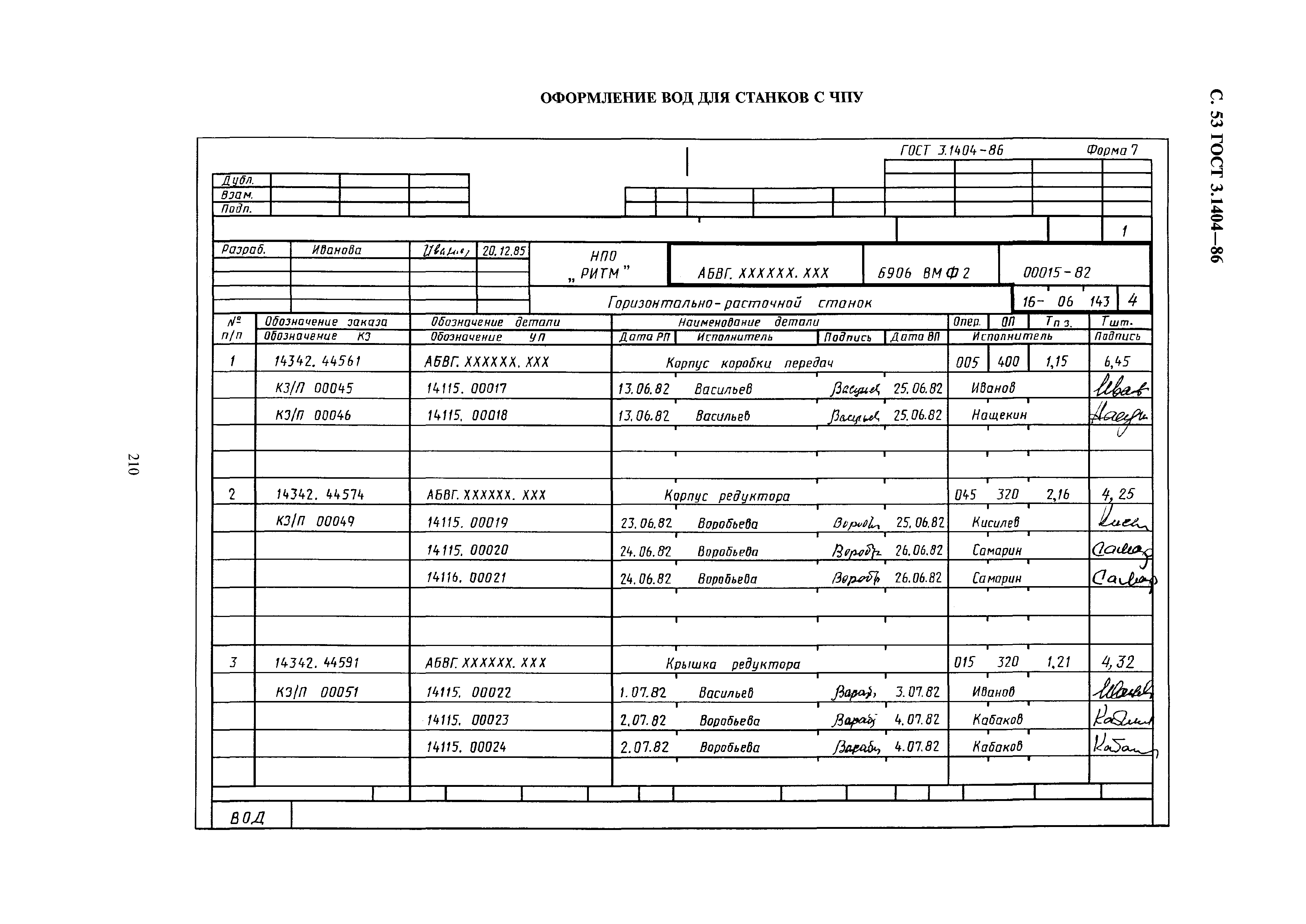 ГОСТ 3.1404-86