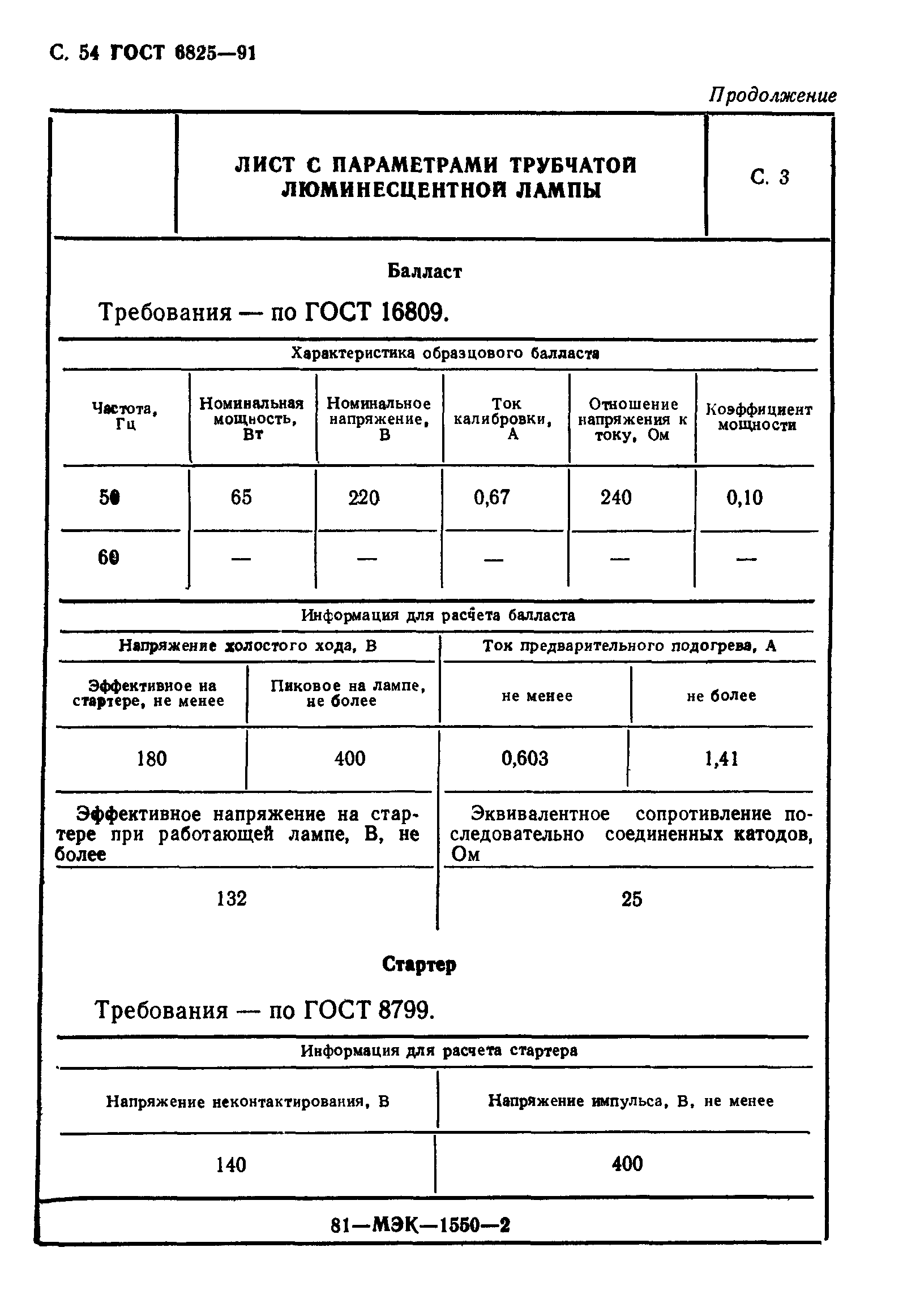 ГОСТ 6825-91