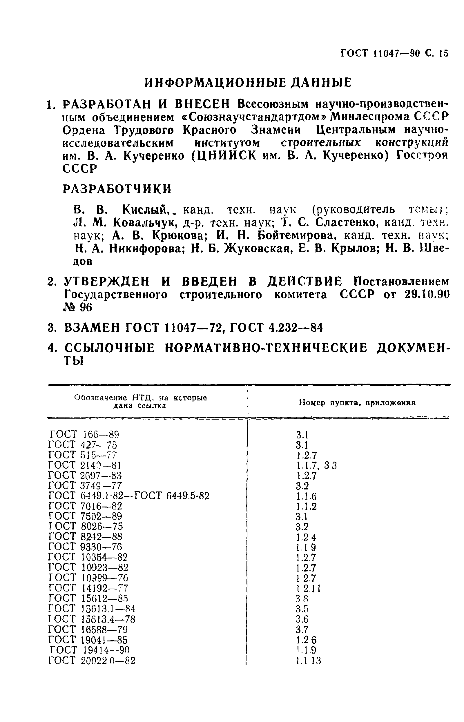 ГОСТ 11047-90