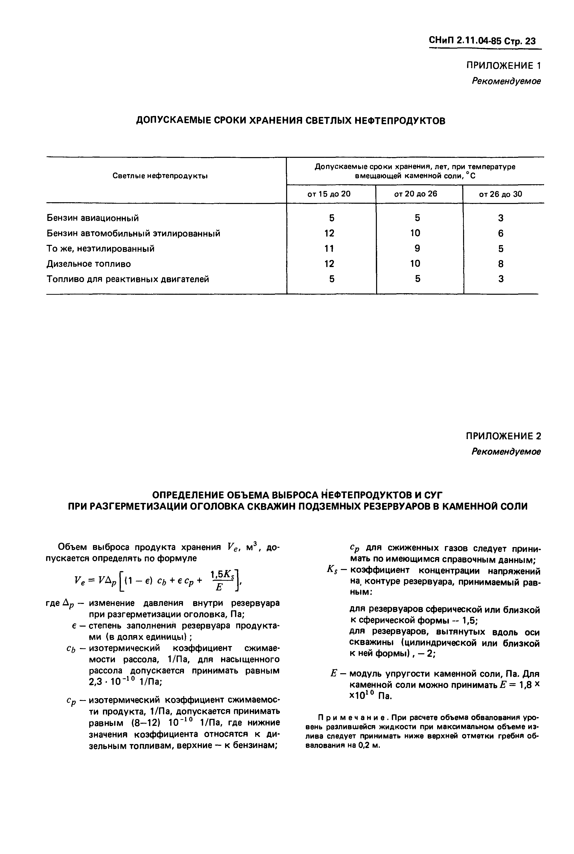 СНиП 2.11.04-85