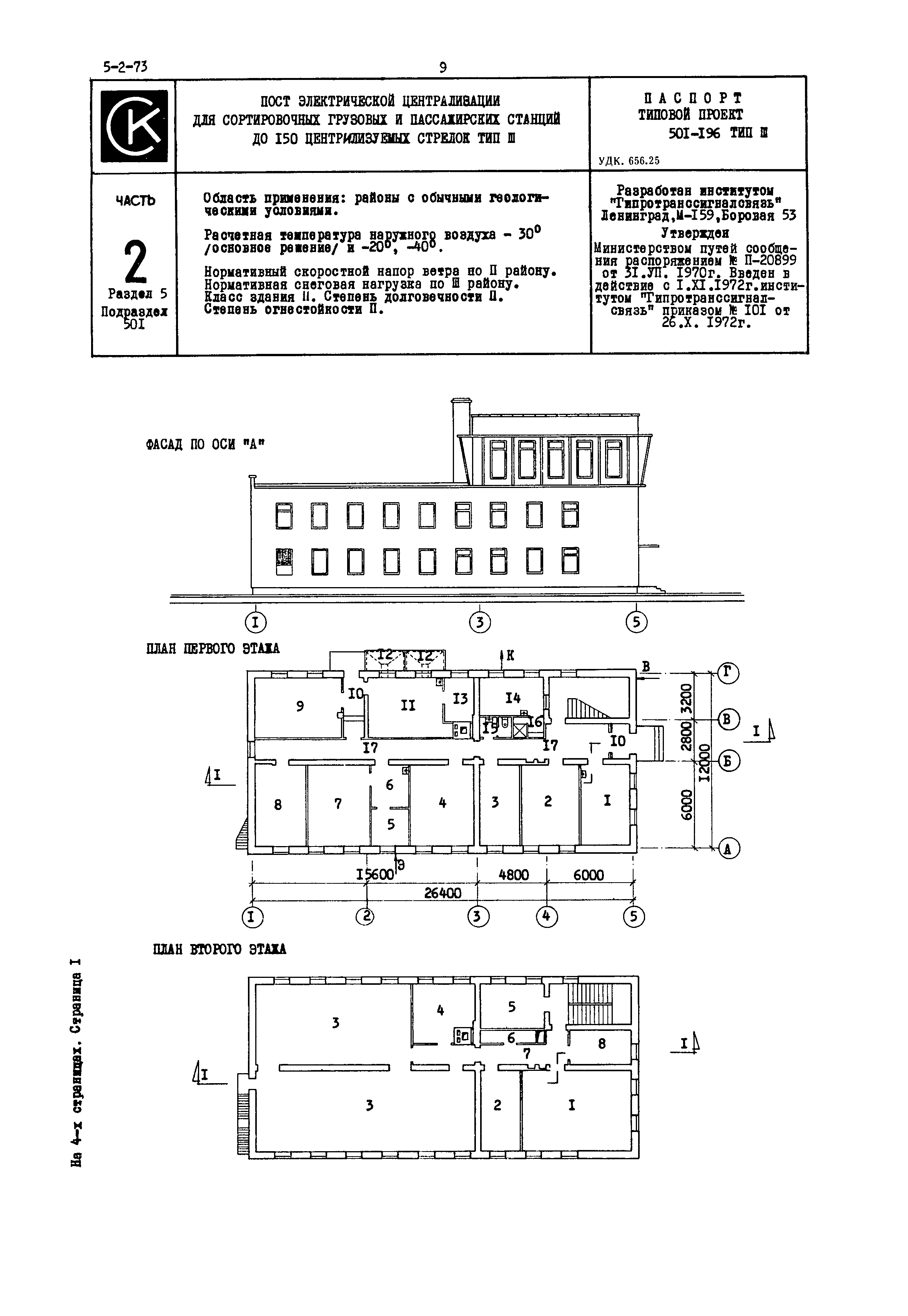 Типовой проект 501-196