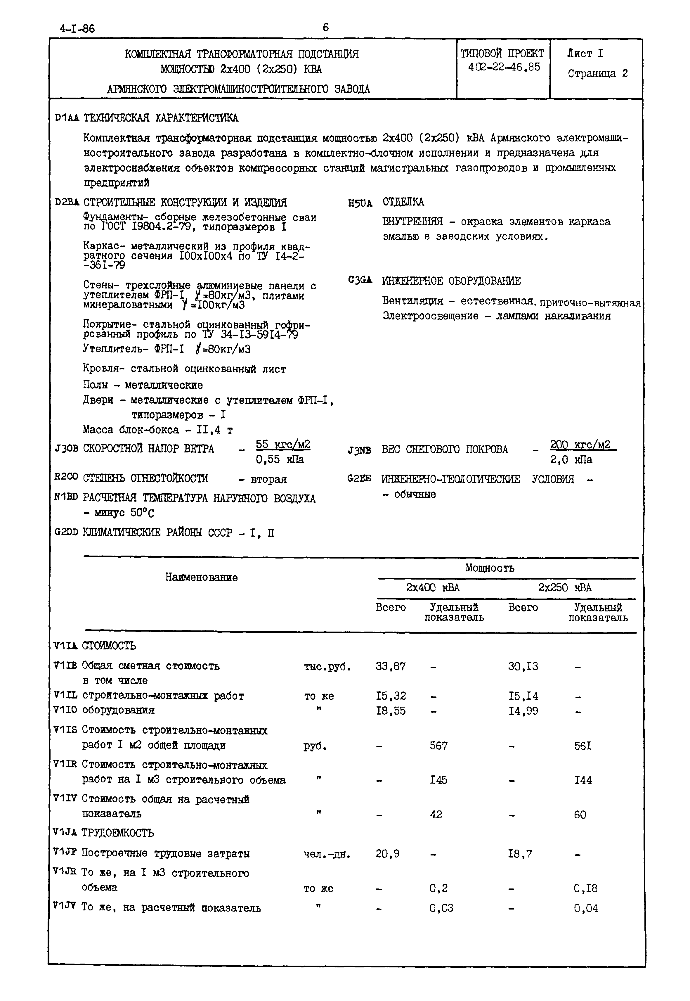 Типовой проект 402-22-46.85