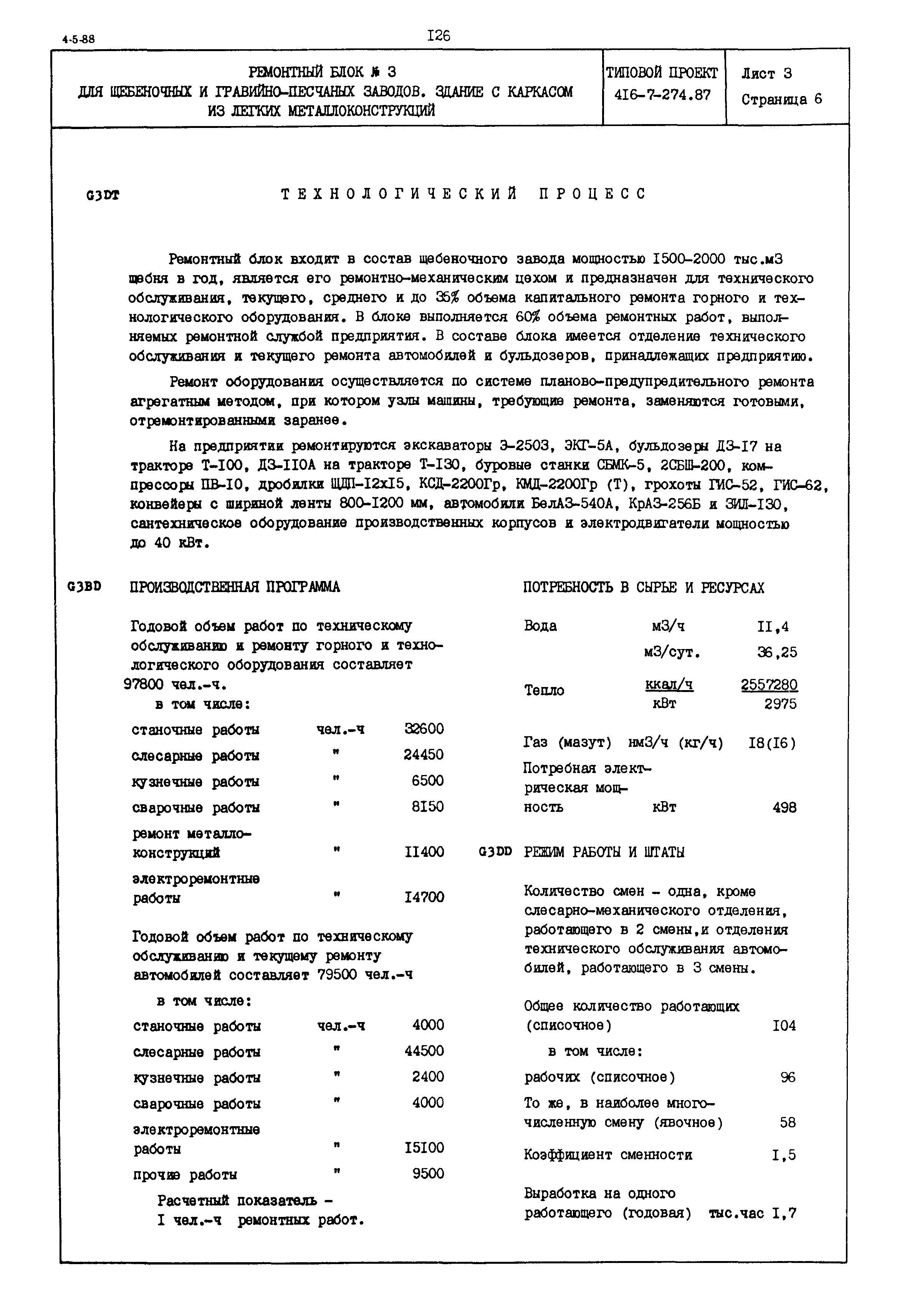 Типовой проект 416-7-274.87