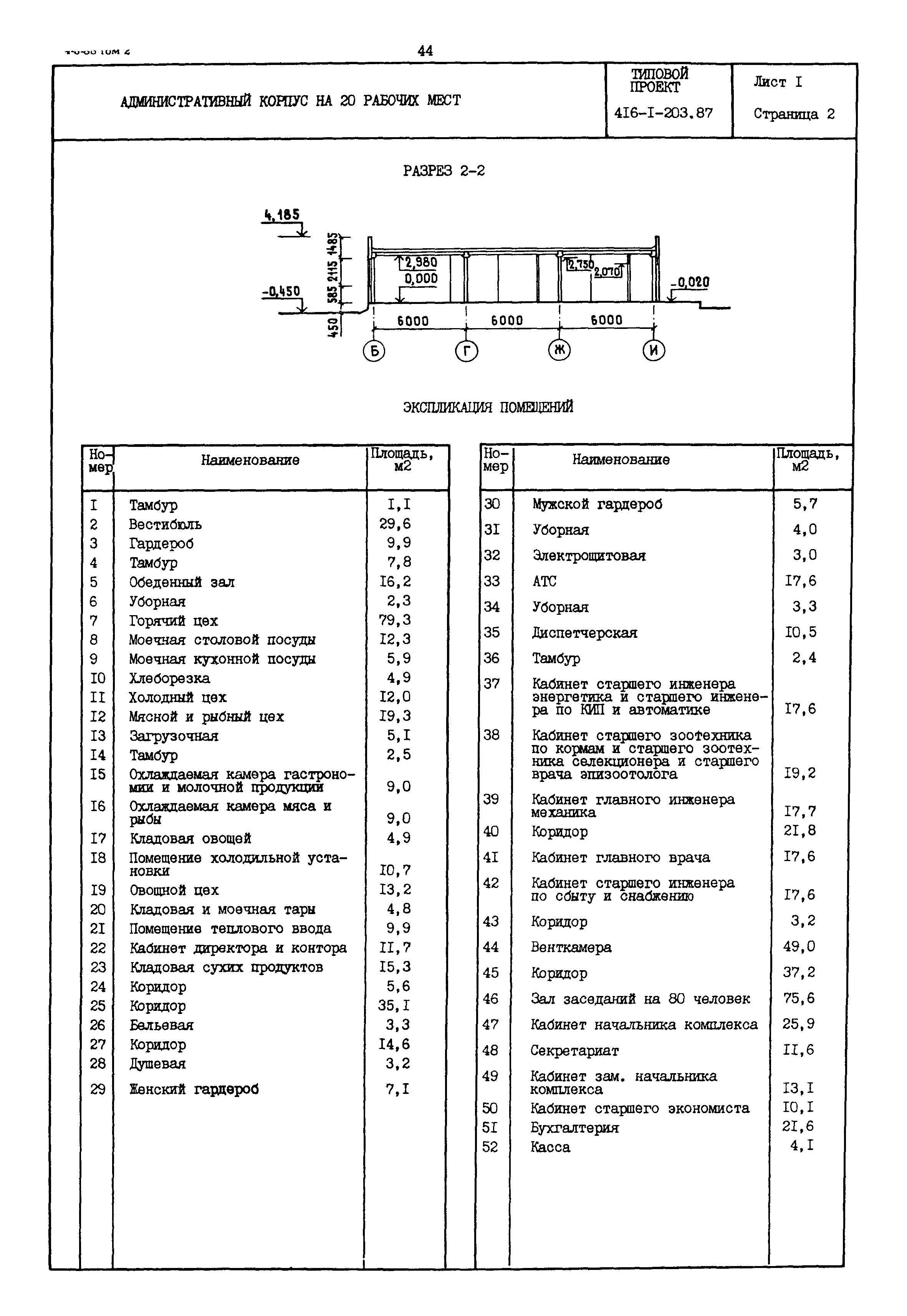 Типовой проект 416-1-203.87