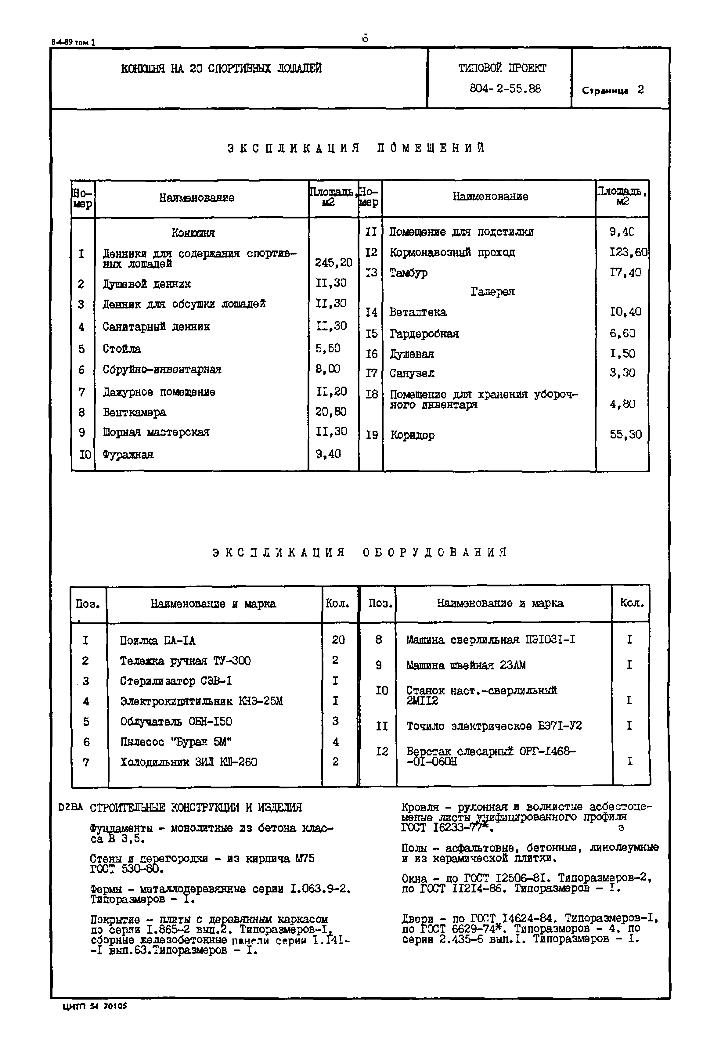 Типовой проект 804-2-55.88