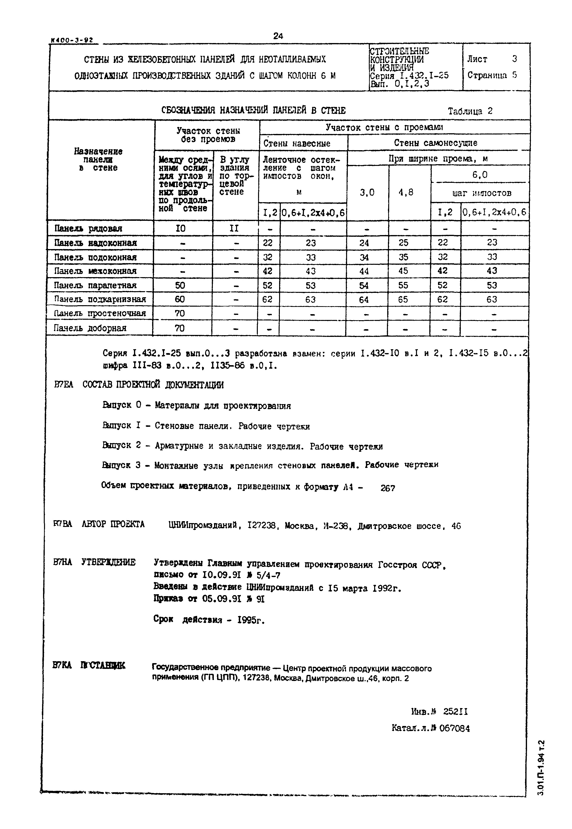 Серия 1.432.1-25