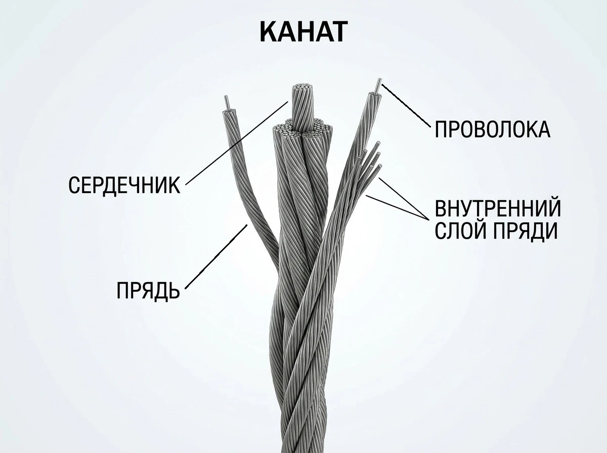 стальной трос фото 1